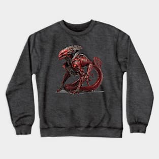 Alien Demon Dog Crewneck Sweatshirt